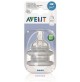 Philips Avent SCF633/27 - Tettarella classica a 3 fori, flusso medio, confezione da 2